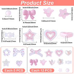 152pcs Acrylperlen&nbsp;OACR-BM0001-12B