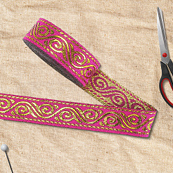 Ruban polyester style ethnique&nbsp;DIY-WH20048-087C
