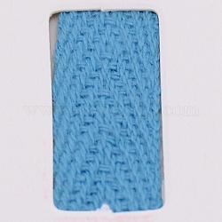 Baumwoll-Twill-Klebeband, Fischgrätenbänder, zum Nähen von Fahrzeugen, Deep-Sky-blau, 1 Zoll (25 mm)