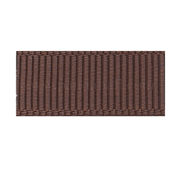 Ленты с высокой плотностью полиэфира grosgrain, кокосового коричневый, 1 дюйм (25.4 мм), Около 100 ярдов / рулон