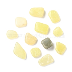 Perles de jade xiuyan naturelles, sans trou, pépites, 21~49.5x20~23x6~17mm
