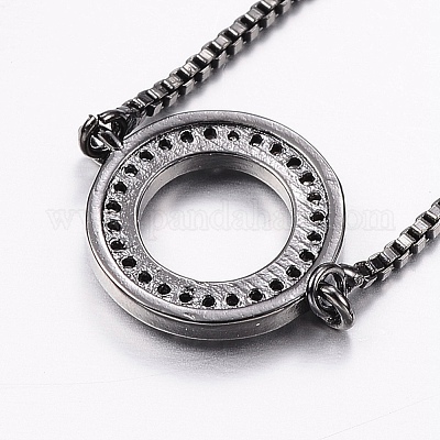 Verstellbare messing micro pave zirkonia bolo armbänder&nbsp;BJEW-F302-17-1