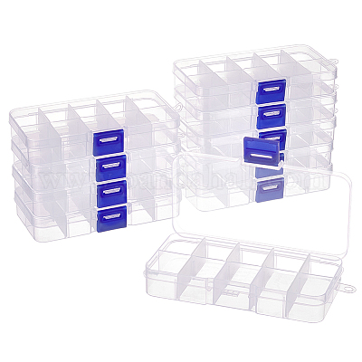 6 Pack Mini Storage Boxes Plastic Storage Box Organiser Box with Lid Small  Storage Bin Box