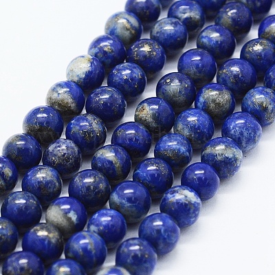 Natürlicher Lapislazuli Perlenstränge&nbsp;X-G-F561-6mm-G-1