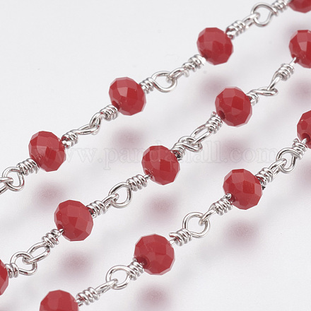 Handgefertigte Perlenketten aus Messing CHC-R131-11-1