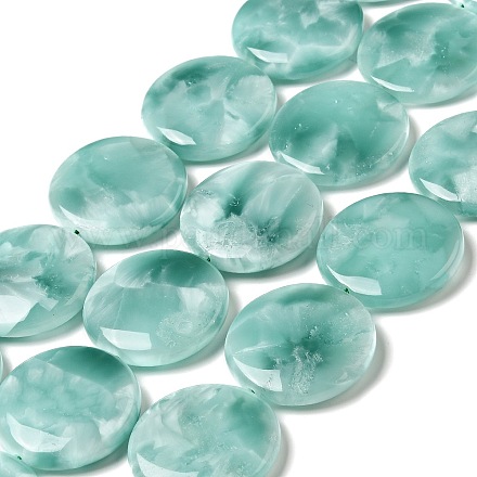 Hilos de perlas de vidrio natural G-I247-28A-1