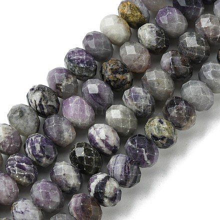 Brins de perles de sugilite naturelles G-A092-G05-05-1