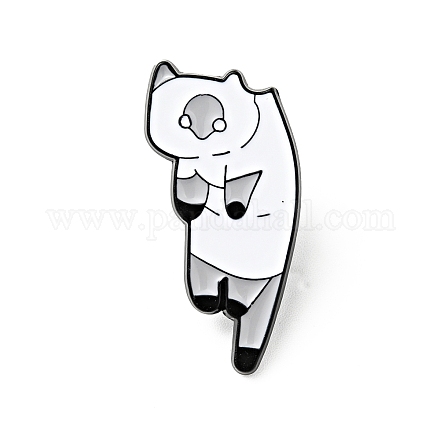 Spilla smaltata gatto dei cartoni animati JEWB-J005-10A-EB-1