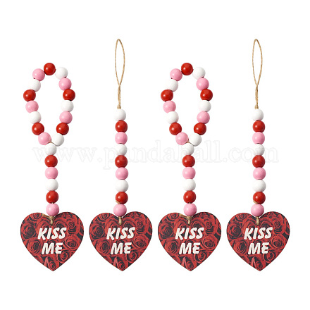 Valentines bead decor  Valentines, Beads, Decor