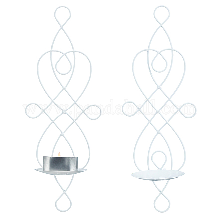 Iron Hanging Candle Holder AJEW-WH0171-54A-1