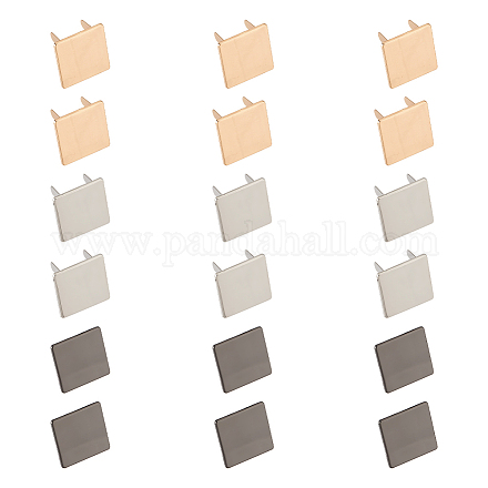 WADORN 18 Sets Metal Stamping Blank Tags FIND-WR0008-58-1