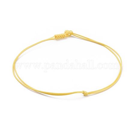 Umweltfreundliche koreanische Halskettenherstellung aus gewachstem Polyesterband AJEW-JB00497-09-1
