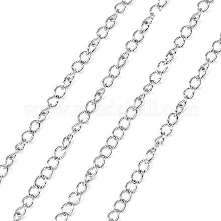 304 Stainless Steel Curb Chains CHS-Q001-11-1
