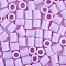 1 Box 5mm Melty Beads PE DIY Fuse Beads Refills for Kids, Tube, Lilac, 5x5mm, Hole: 3mm, about 500pcs/box