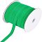 Cotton Twill Tape Ribbons, Herringbone Ribbons, for Sewing Craft, Green, 3/8 inch(10mm)x0.84mm, about 80yards/roll(73.15m/roll)