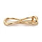Alloy Alligator Hair Clips, Hair Accessories for Women Girls, Bowknot, 13.5x59x20.5mm