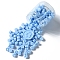 Paw Print Sealing Wax Particles, for Retro Seal Stamp, Light Sky Blue, 9.5x8.5x6mm