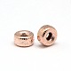 Rose Gold Filled Textured Bead Spacers KK-A130-09D-RG-1