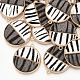 Eco-Friendly Cowhide Leather  Pendants FIND-N049-01F-1