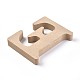 Lettera fette di legno non finite DIY-WH0162-62E-2