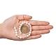 Fili di perle di perle d'acqua dolce coltivate naturali PEAR-S012-30-6