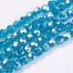 Glass Beads Strands EGLA-F120-M02-2