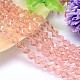 Faceted Polyhedron Imitation Austrian Crystal Bead Strands G-M183-10mm-30A-1
