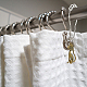 Anneaux de rideau de douche en fer pour salle de bain HJEW-PH01698-5