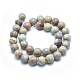 Natural Aqua Terra Jasper Beads Strands G-N0128-48F-4mm-2