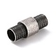 Vakuumbeschichtung im tibetischen Stil. 304 Magnetverschluss aus Edelstahl mit Klebeenden STAS-G276-30AS-2