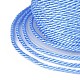 Poliéster cordón de milán para hacer artesanías de joyería diy OCOR-F011-D13-3