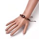 Cowhide Leather Cords Bracelets BJEW-JB04132-02-4