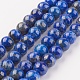 Chapelets de perles en lapis-lazuli naturel X-G-G099-8mm-7B-1
