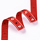 Einseitig Anker & Sterne gedruckten Polyester Ripsband OCOR-S050-10mm-01-1-1