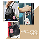 WADORN 2Pcs 2 Colors PU Leather Mini Coin Bag for Women KEYC-WR0001-45B-6