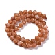 Natürliche sunstone Perlen Stränge&nbsp;G-C171-E02-01-3