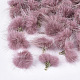 Faux Mink Fur Tassel Pendant Decorations FIND-TAG0001-13-1