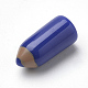 穴なし樹脂ビーズ  鉛筆  藤紫色  14x7mm CRES-S303-06B-2