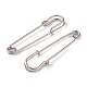 Iron Kilt Pins Brooch clasps jewelry findings IFIN-R191-60mm-2