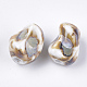 Perles en porcelaine manuelles PORC-S498-03C-2