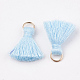 Polycotton(Polyester Cotton) Tassel Pendant Decorations FIND-S280-11-2