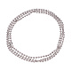 Création de collier avec chaînes à billes en 304 acier inoxydable NJEW-PH0001-02-5