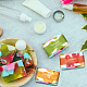 Pandahall elite 90pcs 9 colores etiqueta de papel de jabón DIY-PH0008-13C-2