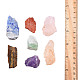 7 Stück 7 natürliche Kristall-Cabochons G-SZ0001-18-2