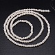 Fili di perle di vetro rondelle sfaccettate GLAA-M028-2mm-B02-3