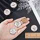 Creatcabin monete commemorative in acciaio inossidabile da 5 pz 5 stile STAS-CN0001-04C-3