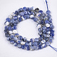 Natural Sodalite Beads Strands G-S354-34-2