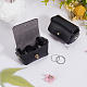 PU Imitation Leather Wedding Ring Pouch ABAG-WH0045-10A-3