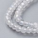 Natural Rainbow Moonstone Beads Strands G-A026-C06-3
