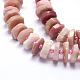 Chapelets de perles en opale rose naturelle G-K221-09-3